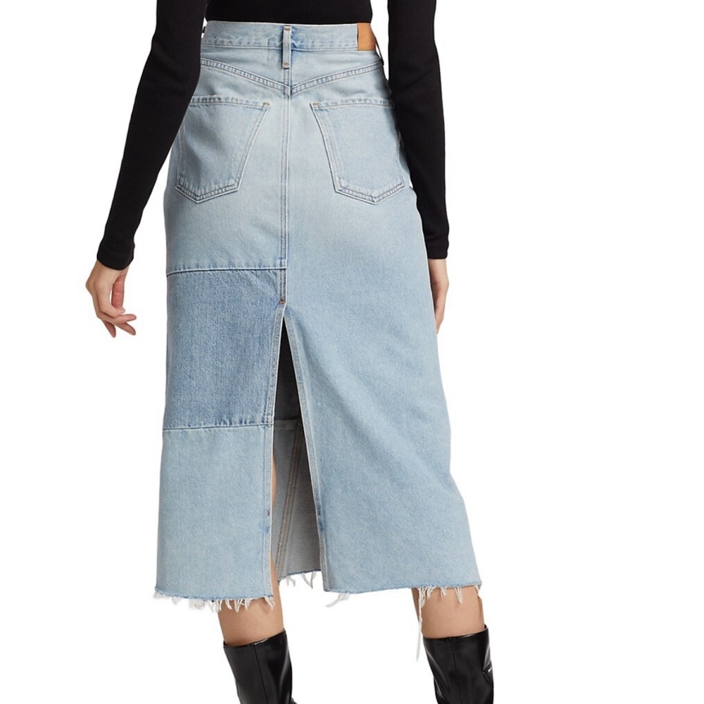 Citizens of humanity maxi denim skirt - Picture 7 of 10